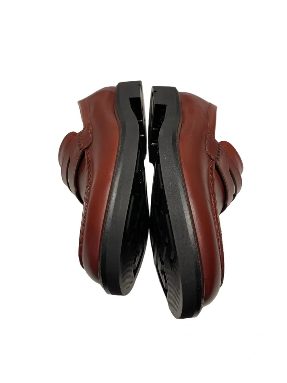 ECCO Men's Penny Loafers - Brown Leather Excellent Condition  Sz 11-11.5 (45)